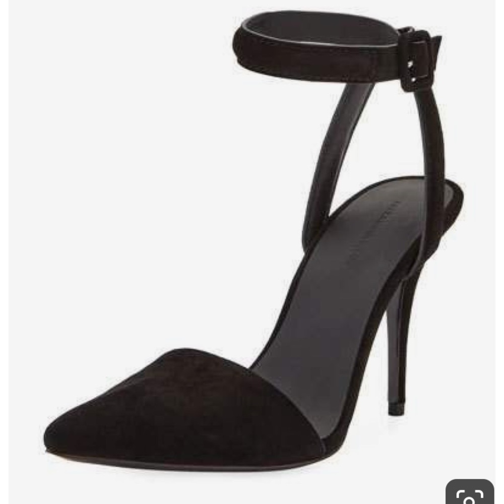 Alexander Wang Lovisa black suede pump